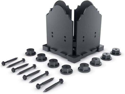 مجموعة أدوات البناء Ozco Building Products 56608 Laredo Sunset 6x6، (1 في كل عبوة)، أسود in Kuwait