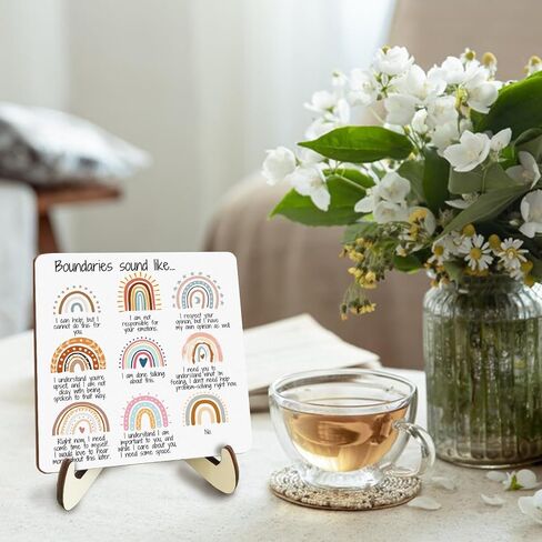 ديكور مكتب الصحة العقلية التحفيزي ديكور مكتب ريفي علاج مكتب مستشار المدرسة CBT DBT معالج مدرسي استشارات خشبية علامة علم النفس ديكور للمنزل مكتب مكتب لوحة مع حامل خشبي in Saudi Arabia