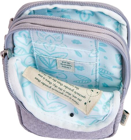 HAIKU Endeavor Pouch, Lightweight Small Crossbody bag, Zip-Around Cell Phone Travel Purse with Card Slots, Adjustable Strap in Saudi Arabia