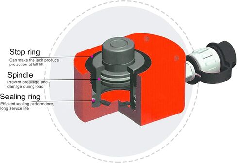 Hydraulic Cylinder, RCH?1050 14T Separate Hollow Hole Plunger Power Tool Industrial Products in Saudi Arabia