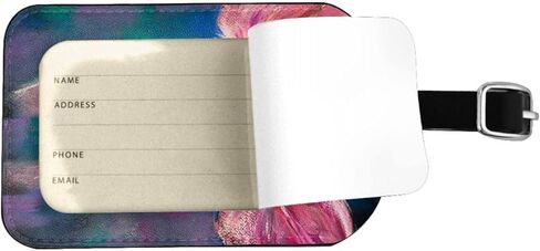 مجموعة علامات الأمتعة المصنوعة من جلد الغنم الكرتوني من Oplp مكونة من 2 ملصق لحقيبة السفر لحقيبة الظهر in Kuwait