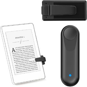 RF Remote Control Page Turner for Kindle Paperwhite, Camera Remote Shutter Selfie Controller, for iPad iPhone Android Tablets E-Book Reading Novels