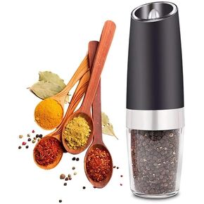 Stainless Steel Automatic Gravity Electric Salt and Pepper Grinder