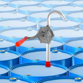 مضخة طبل سعة 55 جالونًا، مضخة يدوية من سبائك الألومنيوم لأسطوانة سعة 55 جالونًا، مضخة برميلية غير قابلة للتآكل 55 جالونًا للديزل والكيروسين والزيت الثقيل الخفيف، تناسب براميل من 5 إلى 55 جالونًا in Kuwait