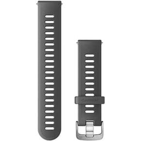 Garmin Quick Release 20 Watch Band, White Silicone and Hardware, (010-13021-01)