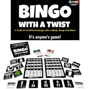 A Twist on Traditional Bingo with Action Cards to Make it anyones Game - Family Friendly Bingo for All Ages in Saudi Arabia