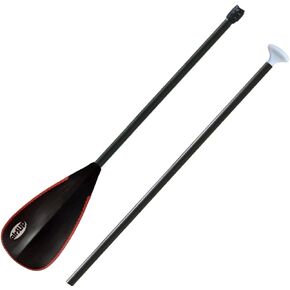 Tough 2 Piece Compact airSUP Paddle for Inflatable and rigid SUP boards Light 31oz with Oval Shaft - no Twist