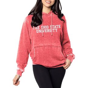 Chicka-d Women's Standard Everybody Hoodie, Cardinal, Large