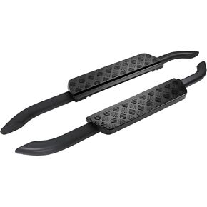 Aluminum Running Boards, Side Steps Pedal Accessories Fit for 4 Door Landrover Defender 110 2020 2021 2022 2023 2024(Bright Black)