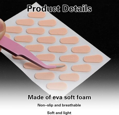 60 Pairs Soft Foam Nose Pads Self Adhesive Eyeglass Nose Pads Anti-Slip Thin Nosepads for Eyeglasses Sunglasses Glasses, Nude in Saudi Arabia