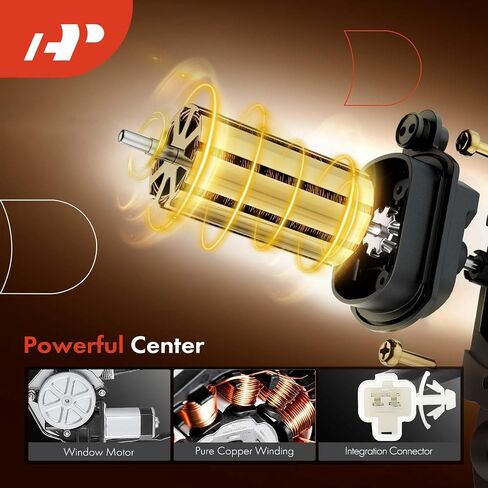 A-Premium Electric Power Window Regulator with Motor Compatible with Toyota Solara 1999 2000 2001 2002 2003, Front Left Driver Side in Saudi Arabia