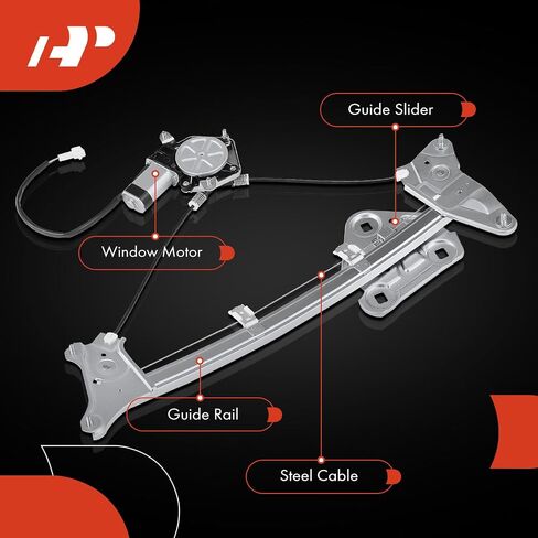 A-Premium Electric Power Window Regulator with Motor Compatible with Toyota Solara 1999 2000 2001 2002 2003, Front Left Driver Side in Saudi Arabia