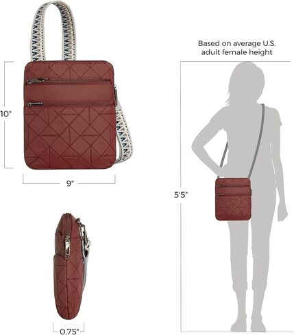 Travelon Anti-Theft Boho Slim Crossbody in Kuwait