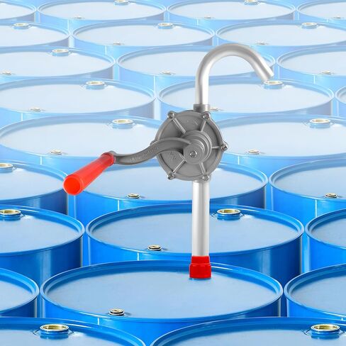 مضخة طبل سعة 55 جالونًا، مضخة يدوية من سبائك الألومنيوم لأسطوانة سعة 55 جالونًا، مضخة برميلية غير قابلة للتآكل 55 جالونًا للديزل والكيروسين والزيت الثقيل الخفيف، تناسب براميل من 5 إلى 55 جالونًا in Kuwait