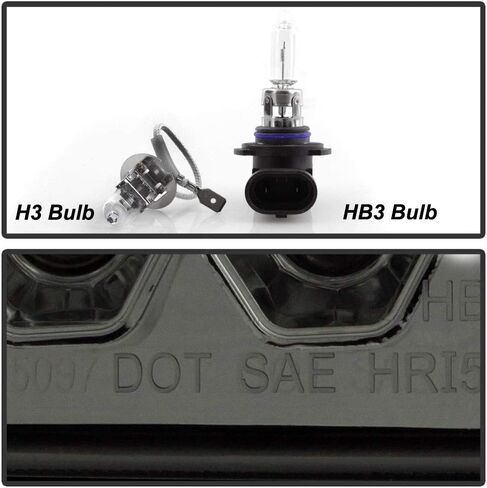 ACANII-For 1997-2003 Ford F150 1997-2002 إكسبيديشن أسود LED مزدوج على شكل هالة الدائري المصابيح الأمامية للمصابيح الأمامية يسار + يمين in Kuwait