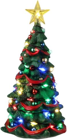 Lemax 34101 Christmas Village Accessory: Joyful Christmas Tree in Saudi Arabia