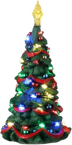 Lemax 34101 Christmas Village Accessory: Joyful Christmas Tree in Saudi Arabia