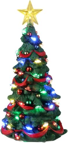 Lemax 34101 Christmas Village Accessory: Joyful Christmas Tree in Saudi Arabia