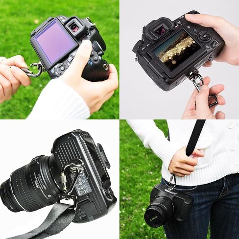 AngelReally 1/4" Camera Neck Strap Screw Holder, 3 Pack Camera Screws with Rubber Washer for Release Wrist Strap Sling in Kuwait