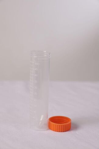 Self-Standing Centrifuge Tubes 50mL (25/Pack) with Printed Graduation and Label Mark in Saudi Arabia