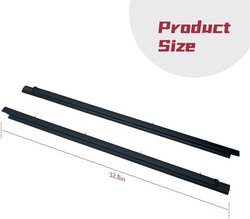 MADAT Weatherstrip Window Trim Fit for Toyota Tacoma 1995-2004 Outer Door Window Moulding Seal Belt Replace 68160-04020 68210-04020 2-Pack in Saudi Arabia