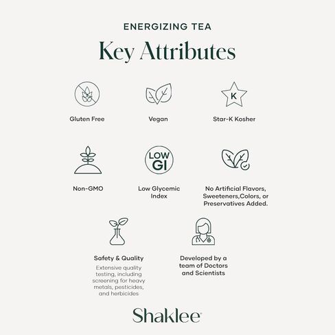 Shaklee Energizing Tea Pomegranate Flavor - Antioxidant-Rich Blend of Green, White, and Red Teas for Gentle Energy Lift - Energy Boost On-the-Go Packets - Hot or Cold - 28 Servings in Kuwait