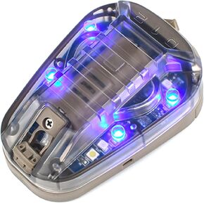 Tactical Helmet Light Military, 4 Modes with IR Strobe/Constant + Constant Green Light + Constant Green & Strobe White LED, Survival Signal Identification Light for Outdoor Sports