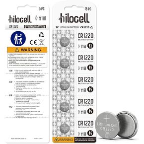 5 Pack CR1025 Lithium 3V Coin Battery, 3 Volt CR 1025 Button Cell Batteries, Durable Long-Lasting High Capacity 1025 Battery with 10-Year Shelf Life... 5 Count