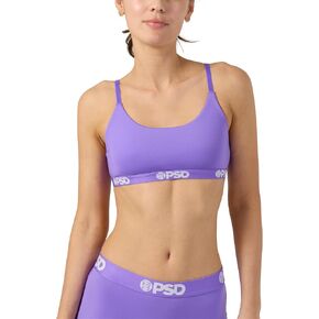 PSD Women's Solid Scoop Bralette - Bras for Women with Breathable Fabric and Adjustable Straps