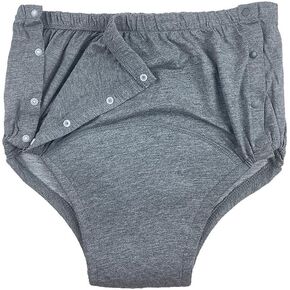 Leak-Proof Shorts with Enlarged Diaper for Incontinence,Breathable Layer,Reusable&Washable,Leakproof Panties for Men,Protection for Special Needs Bariatric Patients Or Bedwetting Old Seniors