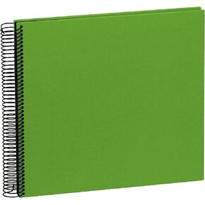 Semikolon - Spiral Economy Medium Black Paper Photo Album (9.1 x 9.6 in.), Grey