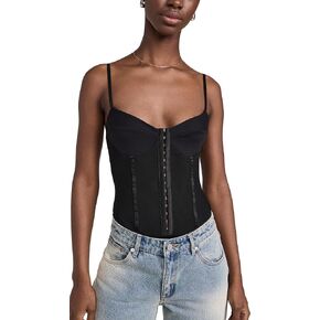 Free People Night Rhythm Corset Bodysuit Ivory XS (Women's 0-2)