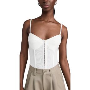 Free People Night Rhythm Corset Bodysuit Ivory XS (Women's 0-2)