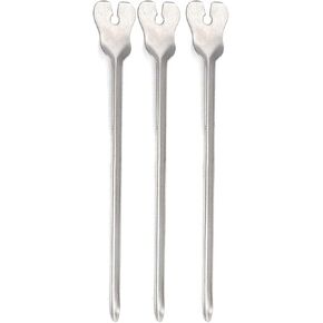 OdontoMed2011® 3 PCS GROOVED Director with Probe TIP and Tongue TIE 5" Dental Instruments ODM
