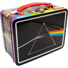 AQUARIUS Pink Floyd DSOM Fun Box - Sturdy Tin Storage Box with Plastic Handle & Embossed Front Cover - Officially Licensed Pink FloydMerchandise & Collectible Gift