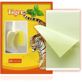 Tiger Patch,for use on Neck, Shoulder, Waist, Body Muscles, etc.
