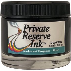PEARLESCENT - 60 ml Ink Bottle for Fountain Pen (Blue/Silver) (PR17046)
