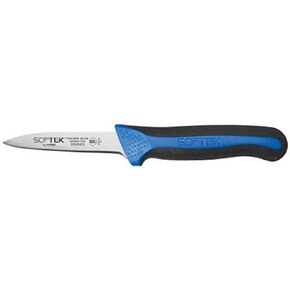 Winco Sof-Tek, 3-1/4" Paring Knives, Soft Grip Handle, 2Pcs/Pk