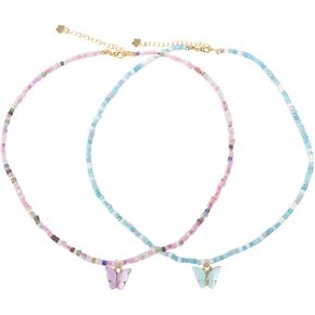 DastBeaty Butterfly Sister Necklaces Butterfly Wing Necklace couple Butterfly Necklaces, Gifts for 2 Friends
