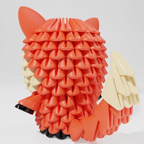 Animals 3D Soft Building Blocks - Cute Animal Kit, Pressure-Relief, STEM Educational Toys, Enhance Hands-On Skills Interlocking Building Blocks (1104-FOX) in Saudi Arabia
