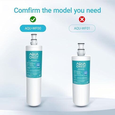 AQUA CREST 3US-PF01 فلتر مياه تحت الحوض، بديل معتمد NSF/ANSI 42 لمرشح المياه المتقدم 3US-PF01، 3US-MAX-F01H، Delta RP78702، Manitowoc K-00337، K-00338 فلتر مياه، 3 عبوات، رقم AQU- WF00 in Kuwait