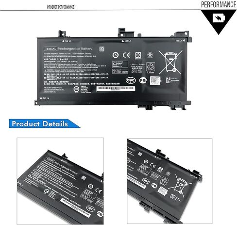 بطارية BN06XL لأجهزة الكمبيوتر المحمول HP Spectre X360 15-EB0000 Series 15-EB0043DX 15-EB0053DX 15-EB1043DX 15-EB0005UR 15-EB0005NI Series الكمبيوتر المحمول BN06072XL HSTNN-IB9A L68299-005 L68235-1C1 in Saudi Arabia