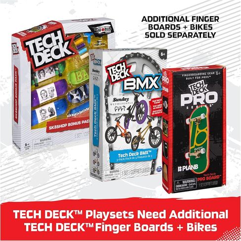 TECH DECK, DLX Pro 10-Pack of Collectible Fingerboards, for Skate Lovers, Kids Toy for Ages 6 and up in Kuwait