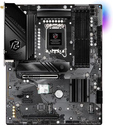 ASRock Z790 Lightning WiFi (Phantom Gaming) 14th, 13th & 12th Gen Intel® Core™ Processors (LGA1700) DDR5 Windows® 10 64-bit / 11 64-bit Motherboard in Saudi Arabia