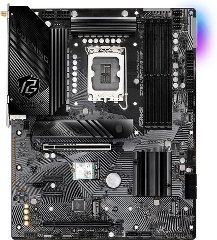 ASRock Z790 Lightning WiFi (Phantom Gaming) 14th, 13th & 12th Gen Intel® Core™ Processors (LGA1700) DDR5 Windows® 10 64-bit / 11 64-bit Motherboard in Saudi Arabia