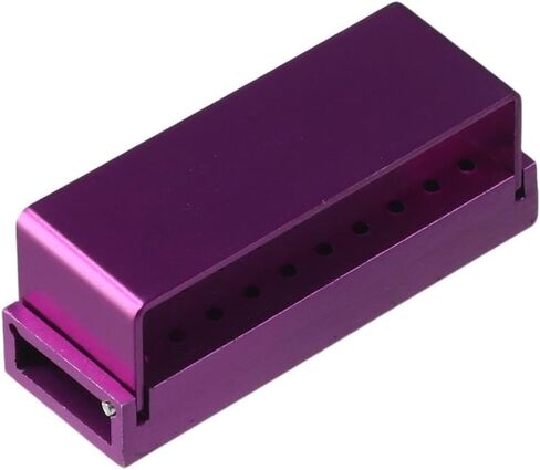 Bur Blocks,4Pcs Dental Burs Holder Block Case,30 Holes Dental Lab Aluminum Bur Case Organizer(4Pcs) in Saudi Arabia