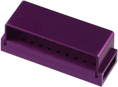 Bur Blocks,4Pcs Dental Burs Holder Block Case,30 Holes Dental Lab Aluminum Bur Case Organizer(4Pcs) in Saudi Arabia