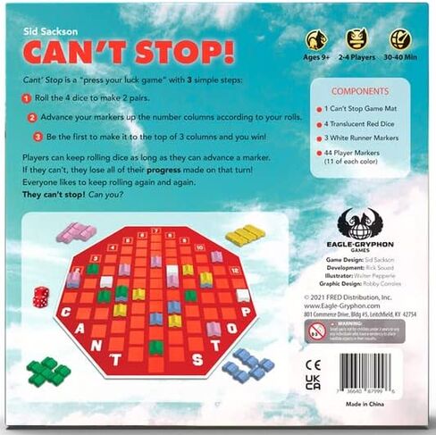 Can't Stop Board Game in Saudi Arabia