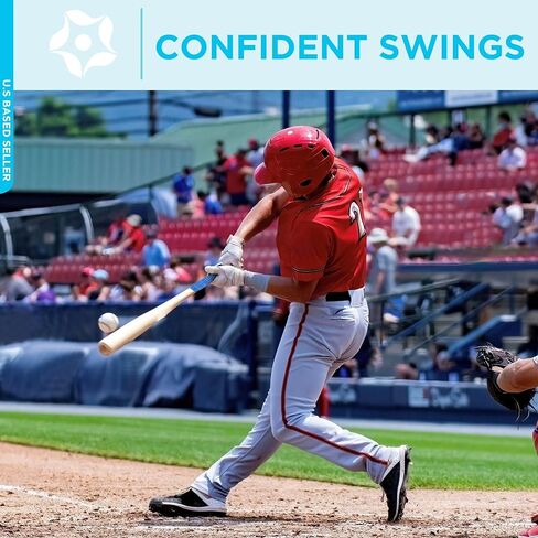 اخرج! شريط قبضة مضرب البيسبول - شريط لاصق بمقبض رياضي مقاس 43 بوصة، شريط لاصق مبطن بجلد الخفافيش in Kuwait