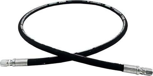 HaiChi 26711-04-04-RW- Hydraulic Hose Swivel Assembly 1/4" Hydraulic Hose with Female JIC X Female JIC, 36" Long (5800psi)-US, Black in Kuwait